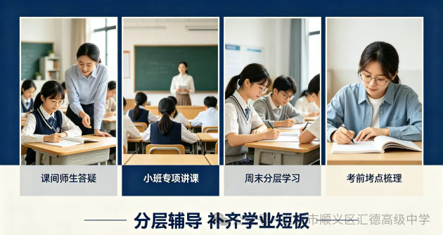 普高部 | 纠结选科？短板难补？规划迷茫？选科 + 辅导 + 升学，汇德一站式解决方案来了！